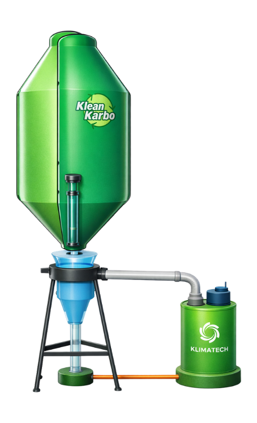 Klean Karbo carbon management device
